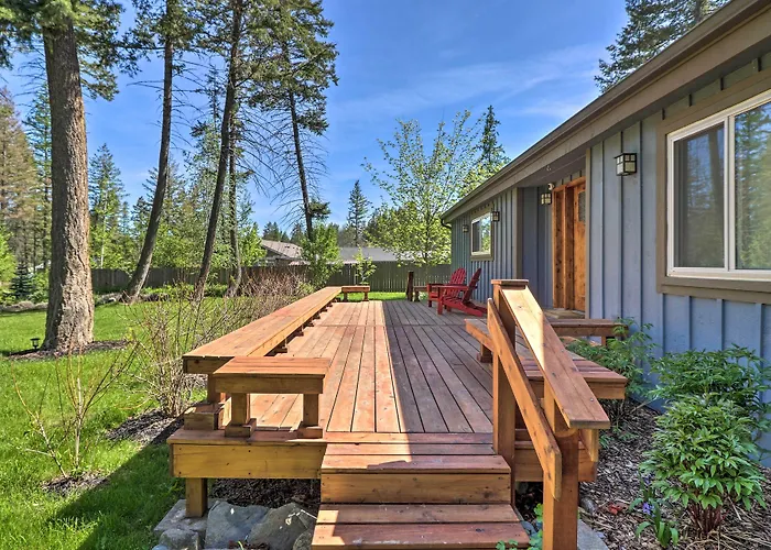 Spacious Whitefish Getaway: Hike, Ski, Bike & More