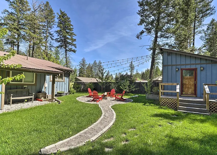Spacious Whitefish Getaway: Hike, Ski, Bike & More